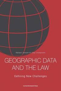 bokomslag Geographic Data and the Law