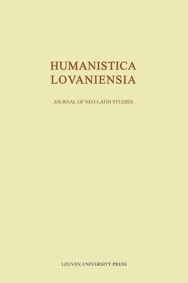 Humanistica Lovaniensia 1