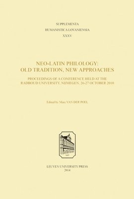 bokomslag Neo-Latin Philology