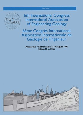 D.G. Price, D. G. Price - 6th international congress International Association of Engineering Geology, volume 1, Inbunden