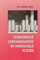 bokomslag Subsurface Contamination by Immiscible Fluids