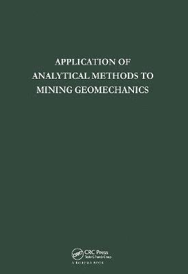 bokomslag Applied Analytical Methods In Mining