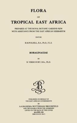 bokomslag Flora of Tropical East Africa - Boraginaceae (1991)