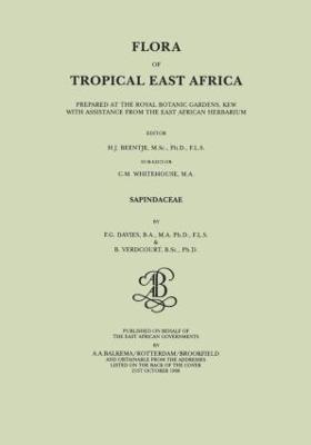 bokomslag Flora of Tropical East Africa - Sapindaceae (1998)