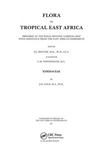 bokomslag Flora of Tropical East Africa - Xyridaceae (1999)