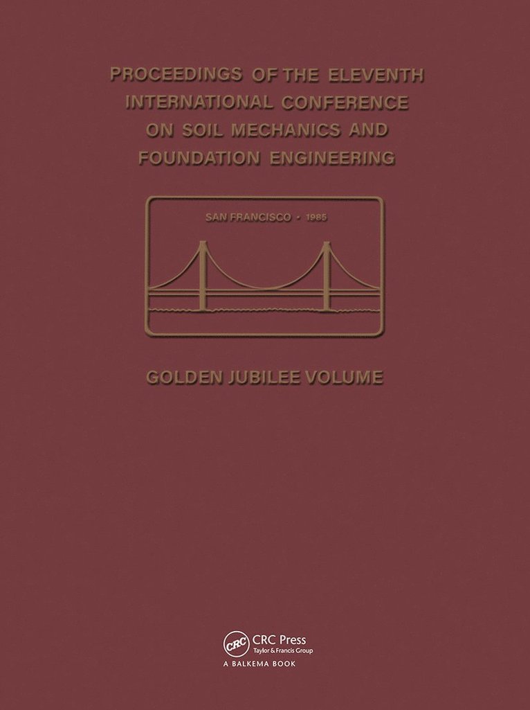 11th International Conference on Soil Mechanics and Foundation Engineering