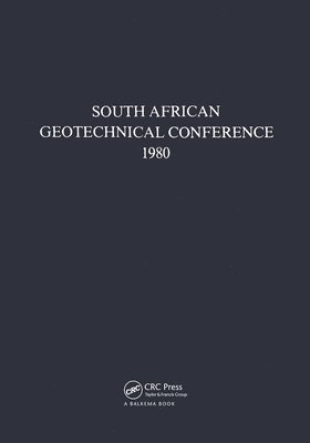 South African geotechnical conference, 1980 1