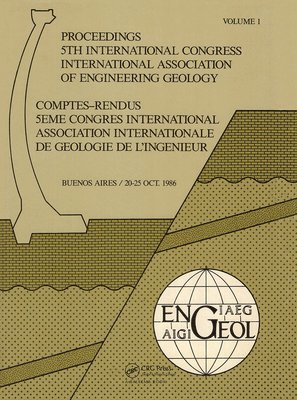 bokomslag Proc 5th Int Congress Int Assoc of Engineering Geology Argen