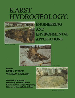 Karst Hydrogeology: Engineering and Environmental Applications 1