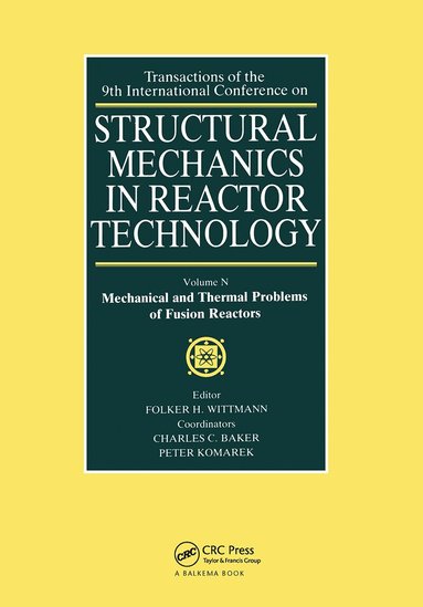 F.H. Wittmann - Structural Mechanics in Reactor Technology, Inbunden