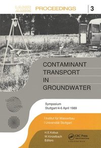 bokomslag Contaminant Transport in Groundwater