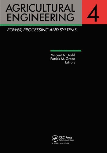 bokomslag Agricultural Engineering, Volume 4: Power, processing and systems