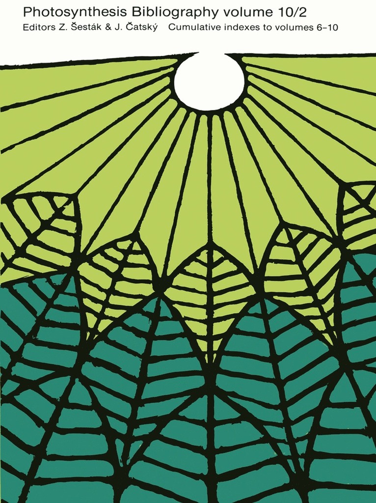 Zdenek Sesták, J. Catský, Zdenek Sestak, J. Catsk} - Cumulative indexes to volumes 6 - 10, Häftad