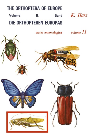 A. Harz - Die Orthopteren Europas II / The Orthoptera of Europe II, Inbunden