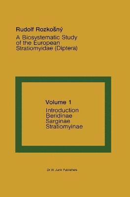 bokomslag Biosystematic Study of the European Stratiomyidae (Diptera)