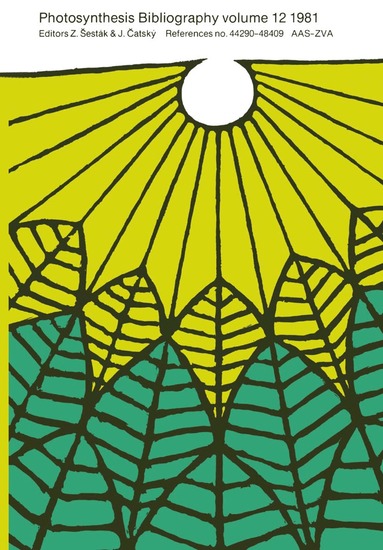 Zdenek Sesták, J. Catský - Photosynthesis Bibliography, Häftad