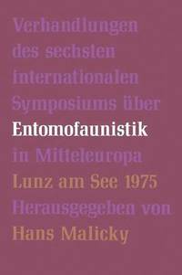 bokomslag Verhandlungen des Sechsten Internationalen Symposiums ber Entomofaunistik in Mitteleuropa