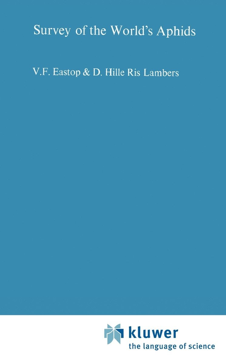 V.F. Eastop, V. F. Eastop - Survey of the World's Aphids, Inbunden