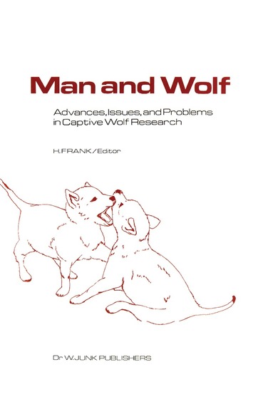 H. Frank - Man and Wolf, Inbunden