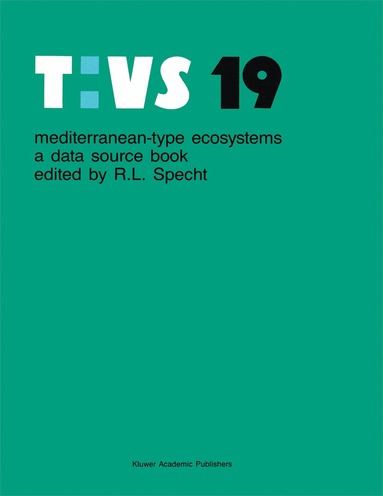 R.L. Specht, P.W. Rundel, W.E. Westman, P.C. Catling, J.D. Majer, P. Greenslade - Mediterranean-type Ecosystems, Inbunden