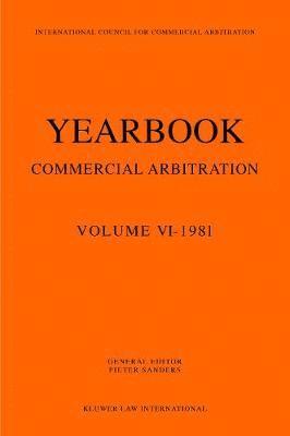 bokomslag Yearbook Commercial Arbitration, 1981