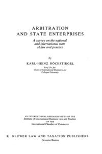 bokomslag Arbitration and State Enterprises