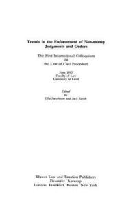 bokomslag Trends in the Enforcement of Non-Money Judgments and Orders