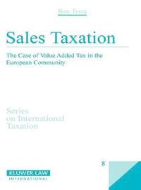 bokomslag Sales Taxation