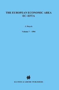 bokomslag European Economic Area EC-EFTA