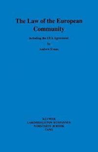 bokomslag Law of the European Community Including the Eea Agreement