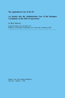 Agricultural Law of the EC 1