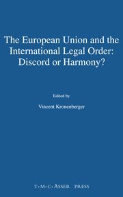 bokomslag The European Union and the International Legal Order