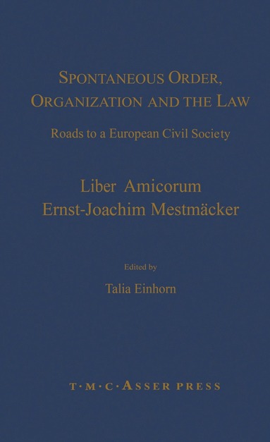 bokomslag Spontaneous Order, Organization and the Law