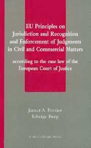 bokomslag EU Principles on Jurisdiction and Recognition and Enforcement of Judgments in Civil and Commercial Matters