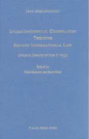 bokomslag Intercontinental Cooperation Through Private International Law