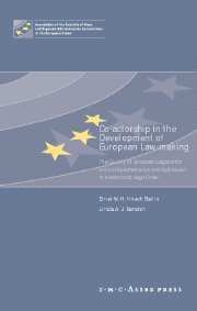 bokomslag Co-actorship in the Development of European Law-Making