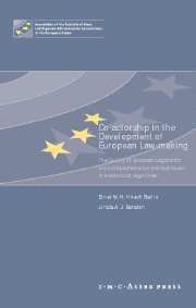 Co-Actorship in the Development of European Law-Making: The Quality of European Legislation and Its Implementation and Application in the National Leg
