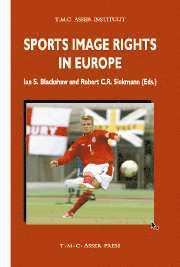 Ian S. Blackshaw, Robert C. R. Siekmann, Ian S Blackshaw, Robert C R Siekmann - Sports Image Rights in Europe, Inbunden