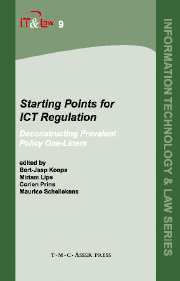 bokomslag Starting Points for ICT Regulation: Volume 9