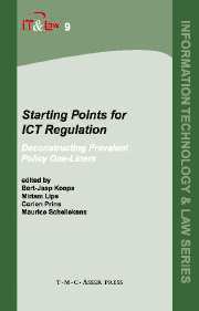 bokomslag Starting Points for ICT Regulation: Volume 9: Deconstructing Prevalent Policy One-Liners