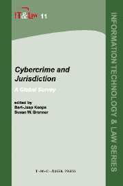 bokomslag Cybercrime and Jurisdiction: A Global Survey
