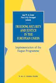 Jaap W. de Zwaan, Flora A. N. J. Goudappel, Jaap W de Zwaan, Flora A N J Goudappel - Freedom, Security and Justice in the European Union: Implementation of the Hague Programme, Inbunden