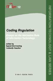 bokomslag Coding Regulation: Volume 12