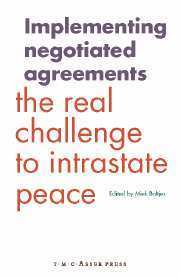 bokomslag Implementing Negotiated Agreements