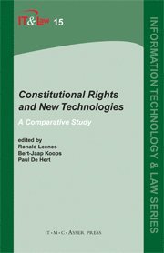 bokomslag Constitutional Rights and New Technologies
