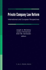 bokomslag Private Company Law Reform