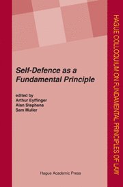 bokomslag Self-Defence as a Fundamental Principle: Volume
