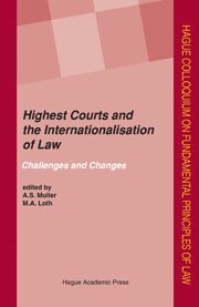 bokomslag Highest Courts and the Internationalisation of Law: Challenges and Changes