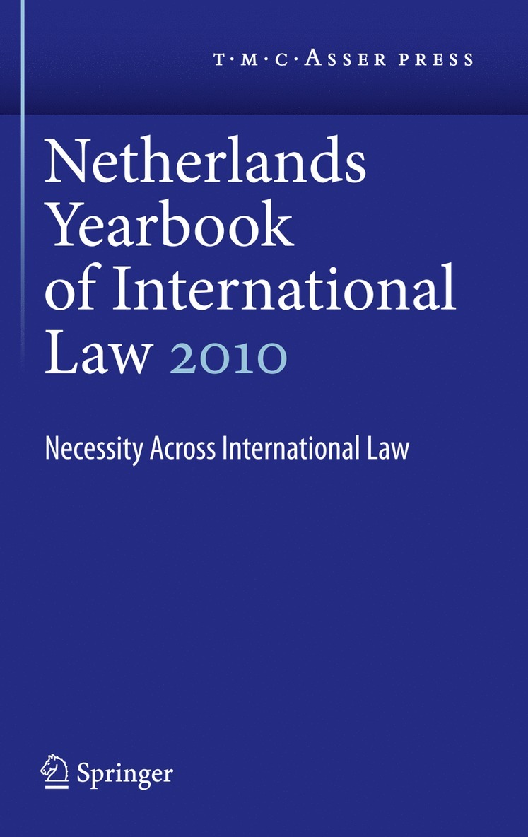 Netherlands Yearbook of International Law Volume 41, 2010 1