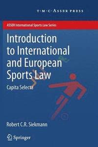 bokomslag Introduction to International and European Sports Law